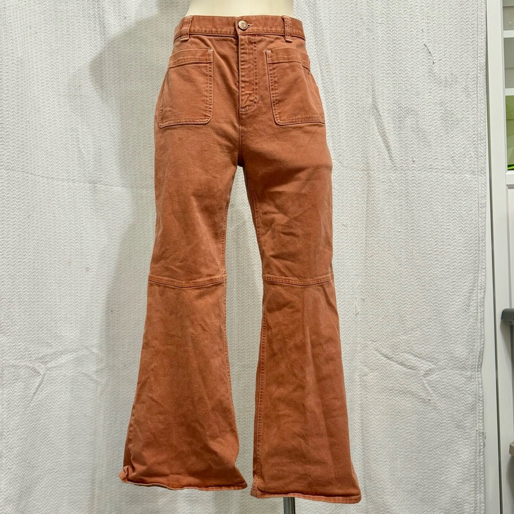 See By Chloé Rust Trousers FR44/US12 *fits more like an 8